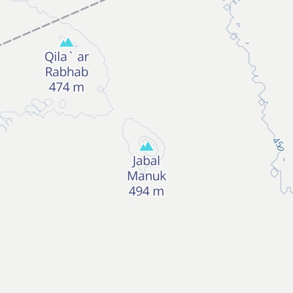Map of Jabal Manuk