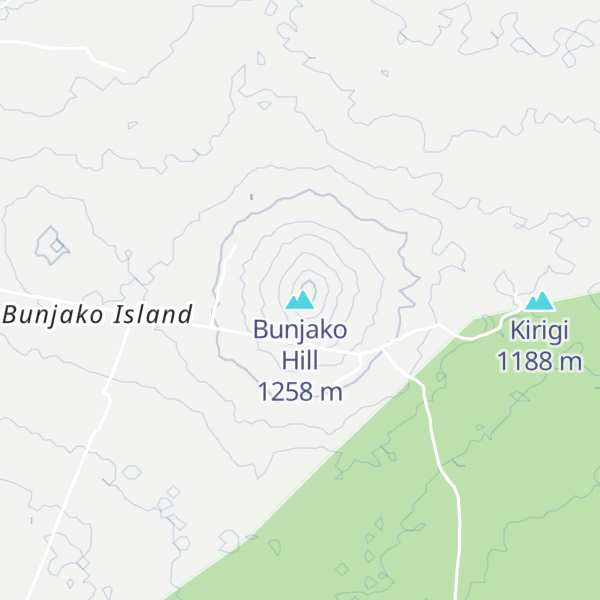 Map of Bunjako Hill