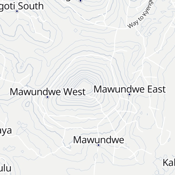 Map of Mawundwe