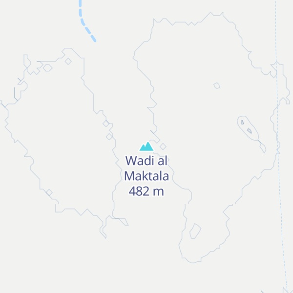 Map of Wadi al Maktala