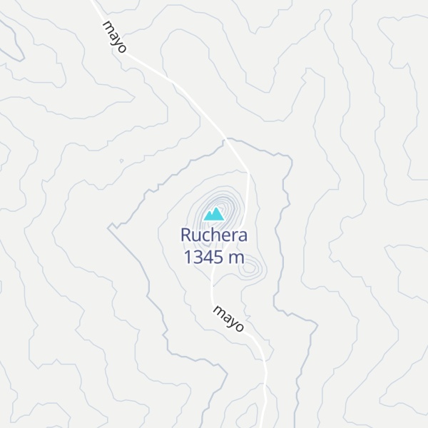 Map of Ruchera