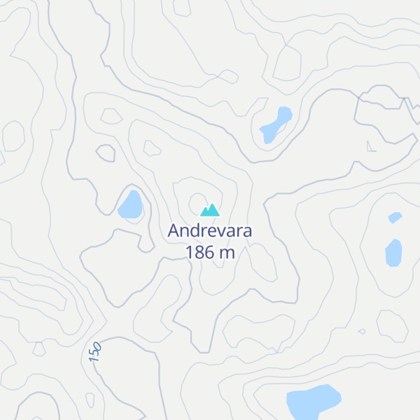 Map of Andrevara
