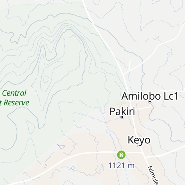 Map of Keyo