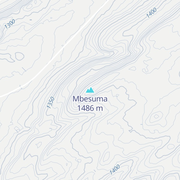 Map of Mbesuma