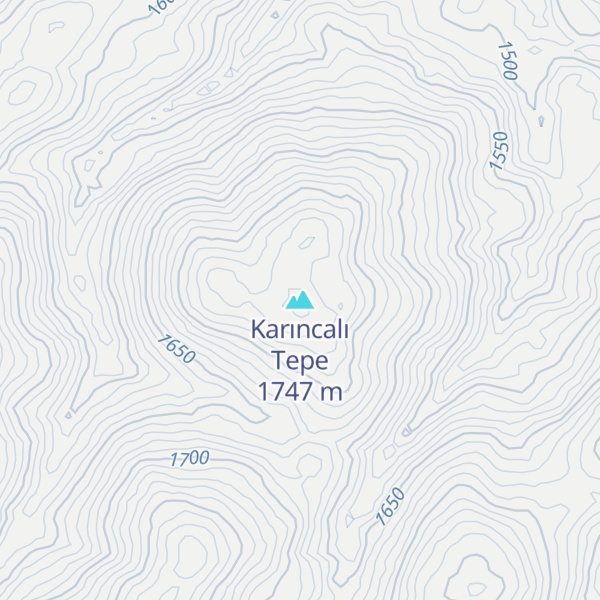 Map of Karıncalı Tepe