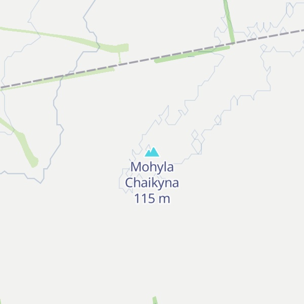 Map of Mohyla Chaikyna