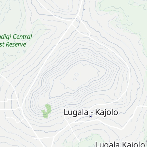 Map of Lugala