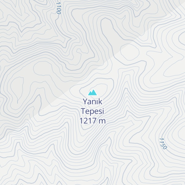 Map of Yanık Tepesi