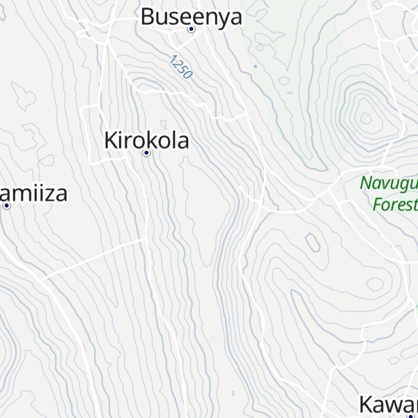 Map of Mavugeera
