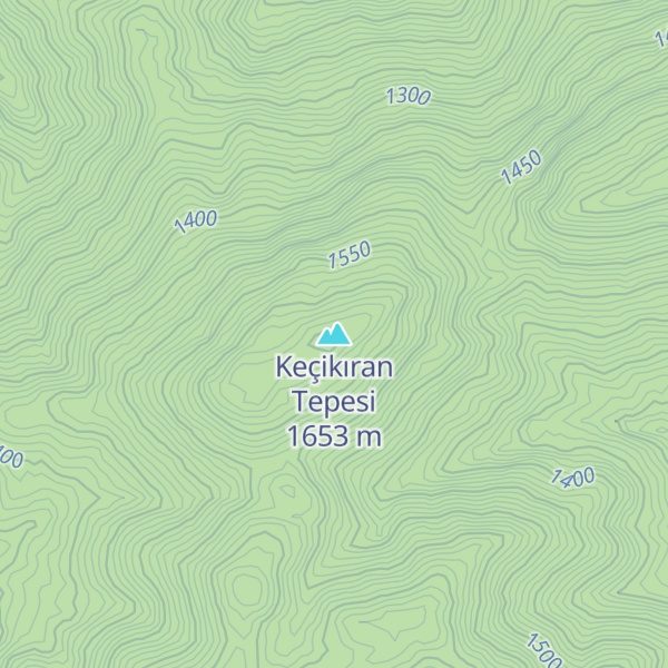 Map of Keçikıran Tepesi