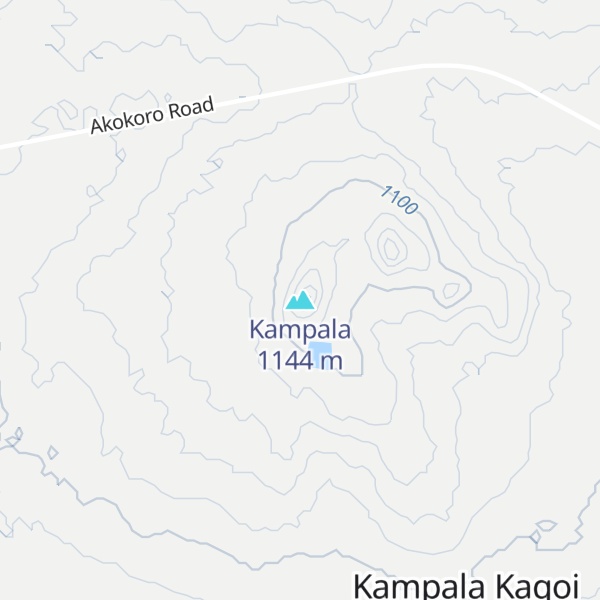 Map of Kampala