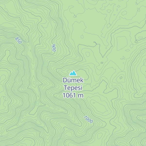 Map of Dümek Tepesi