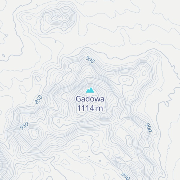 Map of Gadowa