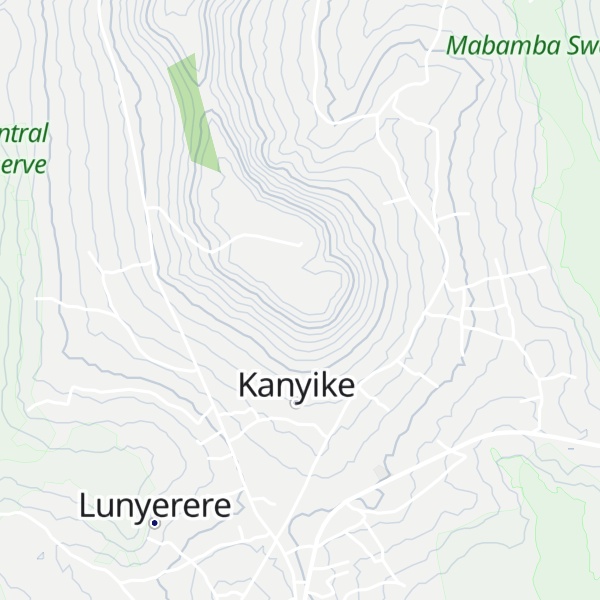 Map of Kanyike