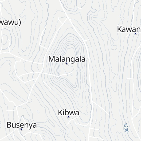 Map of Malangala