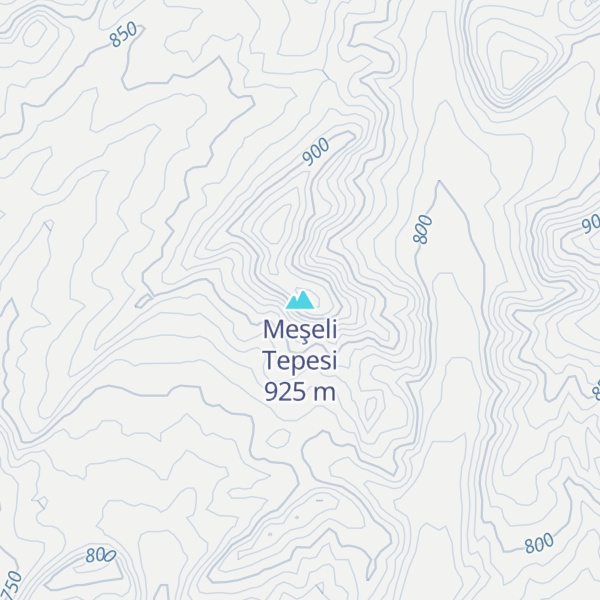 Map of Meşeli Tepesi