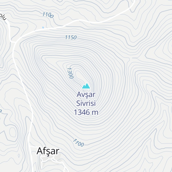 Map of Avşar Sivrisi