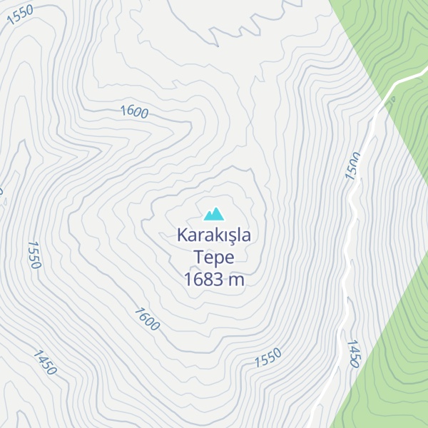 Map of Karakışla Tepe