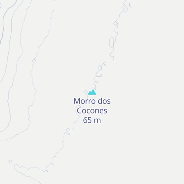 Map of Morro dos Cocones