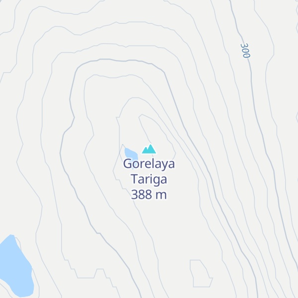 Map of Gorelaya Tariga