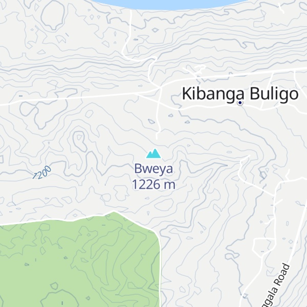 Map of Bweya