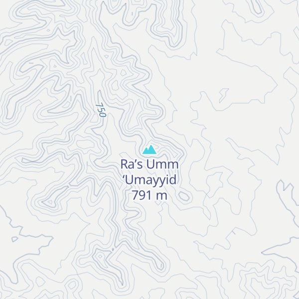 Map of Ra’s Umm ‘Umayyid