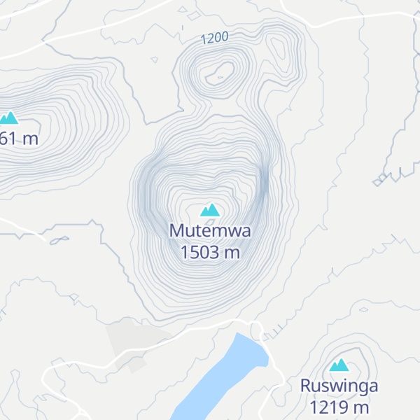 Map of Mutemwa