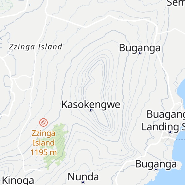 Map of Nunda Hill
