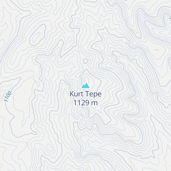 Map of Kurt Tepe