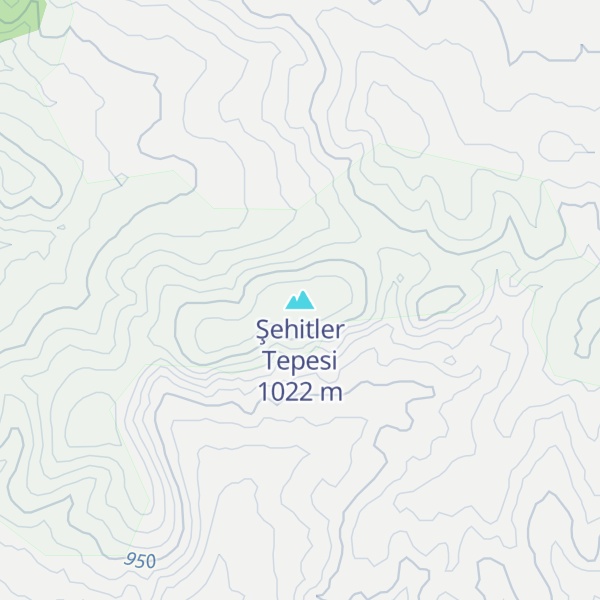 Map of Şehitler Tepesi