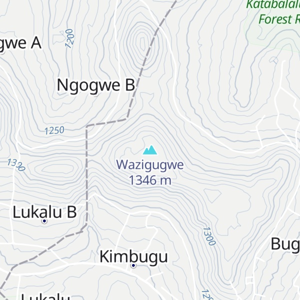 Map of Wazigugwe