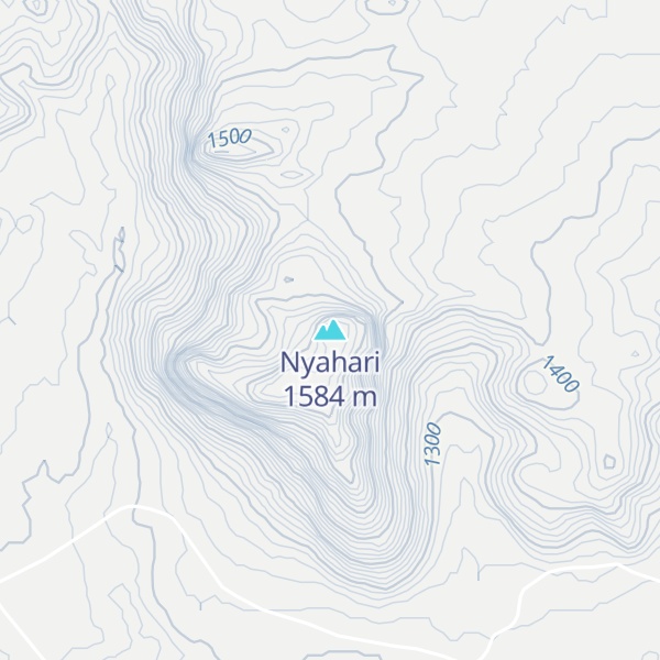 Map of Nyahari