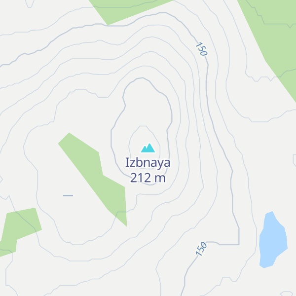 Map of Izbnaya
