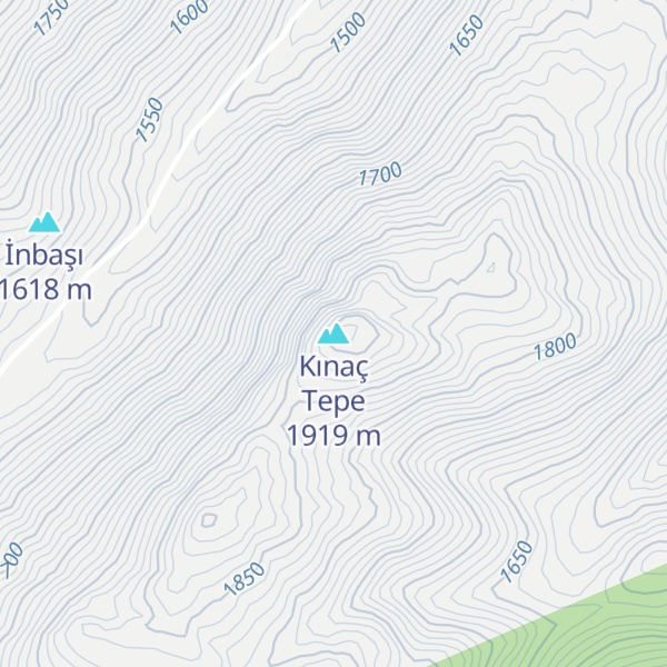 Map of Kınaç Tepe