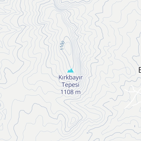 Map of Kırkbayır Tepesi