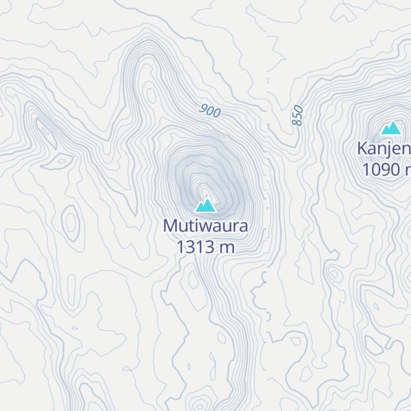 Map of Mutiwaura