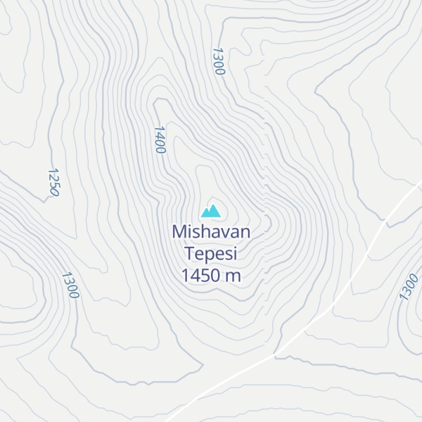 Map of Mishavan Tepesi