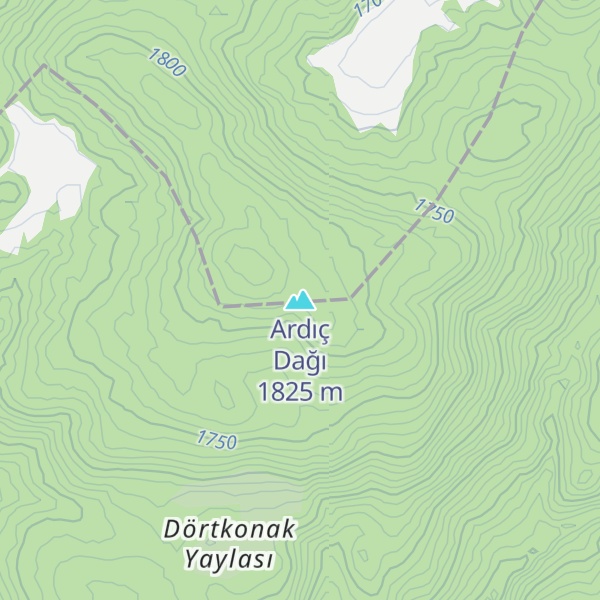 Map of Ardıç Dağı