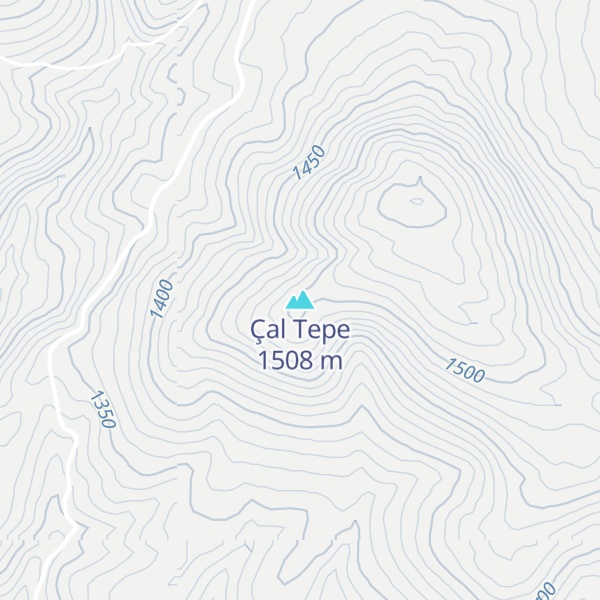 Map of Çal Tepe