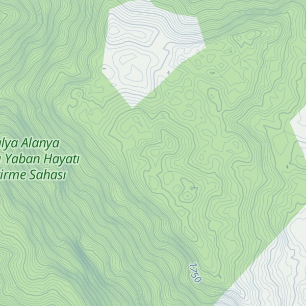 Map of Kiraz Daği