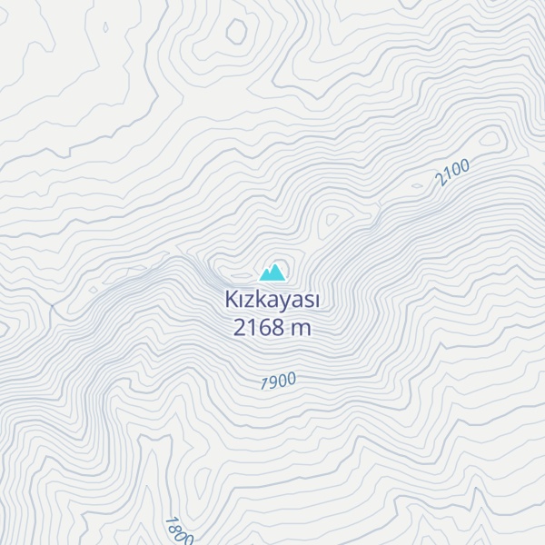 Map of Kızkayası