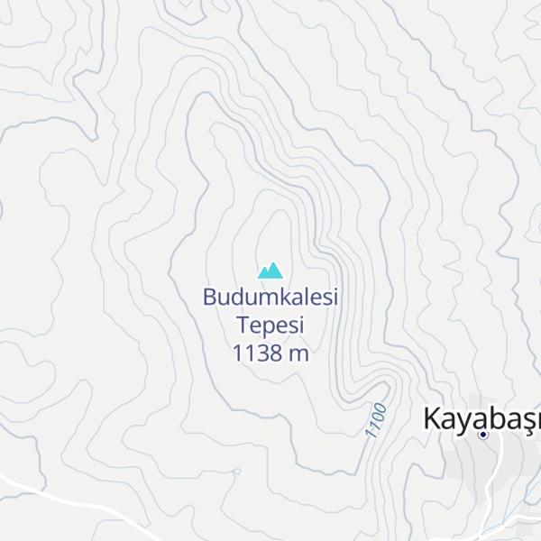 Map of Budumkalesi Tepesi