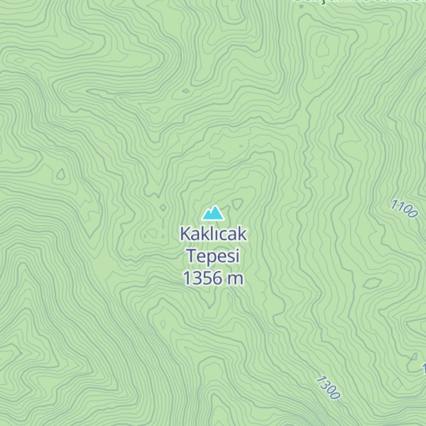 Map of Kaklıcak Tepesi