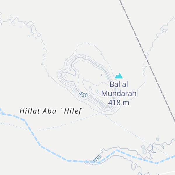 Map of Jabal Mandara