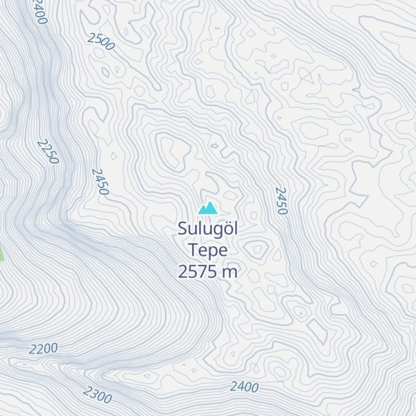Map of Sulugöl Tepe