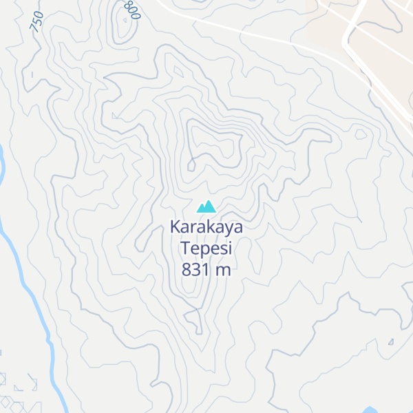 Map of Karakaya Tepesi