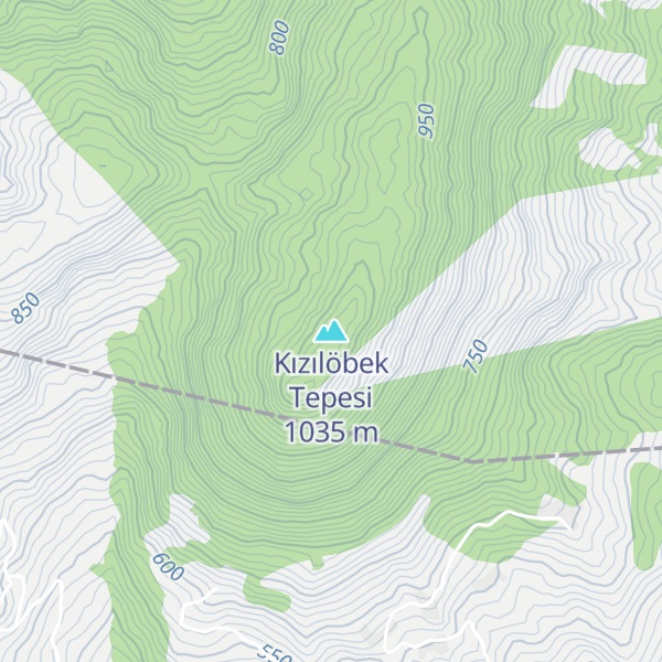 Map of Kızılöbek Tepesi