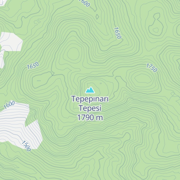 Map of Tepepınarı Tepesi