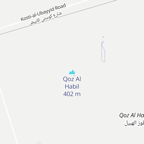 Map of Qoz Al Habil