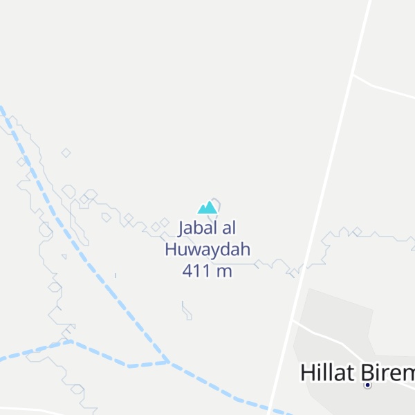 Map of Jabal al Huwaydah